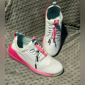 Clove Electron Rose Women’s Pink‎ Blue Nursing Sneakers, Sz 12
